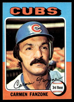 1975 Topps Mini #363 Carmen Fanzone Near Mint+ 