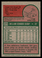1975 Topps Mini #373 Bill Sharp Near Mint+  ID: 527419