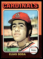1975 Topps Mini #398 Elias Sosa Ex-Mint 