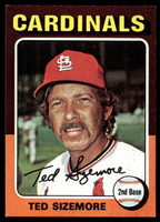 1975 Topps Mini #404 Ted Sizemore Near Mint+ 