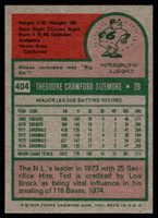 1975 Topps Mini #404 Ted Sizemore Near Mint+ 