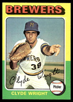 1975 Topps Mini #408 Clyde Wright Near Mint 