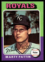 1975 Topps Mini #413 Marty Pattin Ex-Mint 
