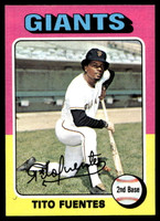 1975 Topps Mini #425 Tito Fuentes Near Mint+  ID: 527470