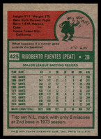 1975 Topps Mini #425 Tito Fuentes Near Mint+  ID: 527470