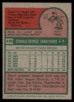 1975 Topps Mini #438 Don Carrithers NM-Mint 