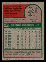 1975 Topps Mini #445 Felix Millan Ex-Mint 