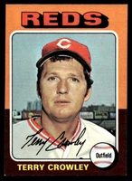 1975 Topps Mini #447 Terry Crowley Near Mint  ID: 527491