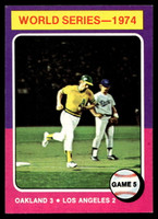 1975 Topps Mini #465 World Series Game 5 Near Mint  ID: 527509