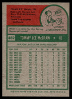 1975 Topps Mini #482 Tom McCraw Near Mint+  ID: 527526