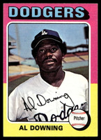 1975 Topps Mini #498 Al Downing Near Mint  ID: 527542