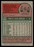1975 Topps Mini #556 Tim Johnson Near Mint  ID: 527907