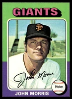 1975 Topps Mini #577 John Morris Near Mint  ID: 527927