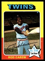1975 Topps Mini #600 Rod Carew Near Mint+  ID: 527949