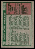 1975 Topps Mini #611 Bill Virdon MG Near Mint+ 