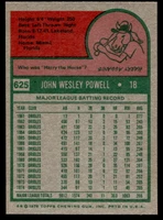 1975 Topps Mini #625 Boog Powell Near Mint 