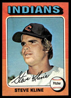 1975 Topps Mini #639 Steve Kline Ex-Mint 