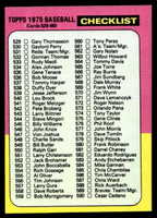 1975 Topps Mini #646 Checklist 529-660 Ex-Mint  ID: 527987