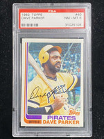 1982 Topps #40 Dave Parker Pirates PSA 8 NM-Mint