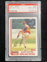 1982 Topps #90 Nolan Ryan Astros PSA 8 NM-Mint