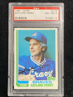 1982 Topps #115 Gaylord Perry Braves PSA 8 NM-Mint