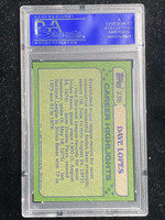1982 Topps #338 Dave Lopes Dodgers PSA 8 NM-Mint All-Star