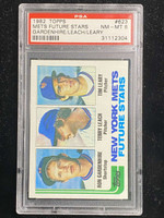 1982 Topps #623 Tim Leary Mets PSA 8 NM-Mint Future Stars Gardenhire Leach