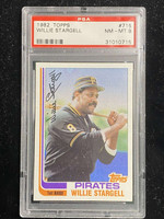 1982 Topps #715 Willie Stargell Pirates PSA 8 NM-Mint