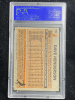 1983 Topps #732 Dave Henderson Mariners PSA 8 NM-Mint