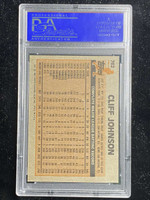 1983 Topps #762 Cliff Johnson A's PSA 8 NM-Mint