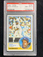 1983 Topps #770 Dave Winfield Yankees PSA 8 NM-Mint