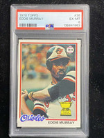 1978 Topps #36 Eddie Murray Orioles PSA 6 EX-Mint RC