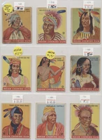 1933 Goudey R73 Indians Series of 48 Hard & High Numbers (Red Panel) Lot of 28/48  #*sku37796