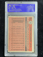 1981 Topps #228 Tom Paciorek Mariners PSA 8 NM-Mint