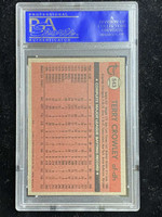 1981 Topps #543 Terry Crowley Orioles PSA 8 NM-Mint