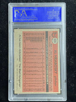 1981 Topps #636 Al Hrabosky Braves PSA 8 NM-Mint