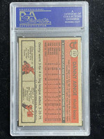 1981 Topps Traded #727 Danny Ainge Blue Jays PSA 9 Mint RC ID: 527029