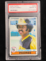 1979 Topps #263 Oscar Gamble Padres PSA 8 NM-Mint