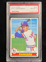 1979 Topps #620 Bert Campaneris Rangers PSA 8 NM-Mint