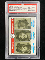 1979 Topps #721 Juan Berenguer Mets PSA 8 NM-Mint Prospects Bernard Norman
