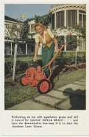 circ. 1950's Jacobsen Lawn Mowers with Sonja Henie  #*sku37812