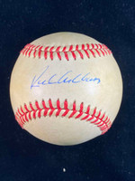 Richie Ashburn Baseball PSA/DNA Autograph Signed Phillies Feeney Ball