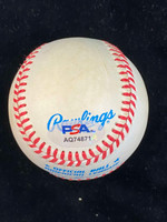 Bobby Doerr Baseball PSA/DNA Autograph Signed Red Sox Bobby Brown Ball
