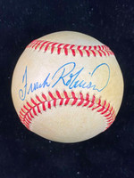 Frank Robinson Baseball PSA/DNA Autograph Signed Orioles Bobby Brown Ball