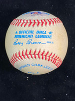 Luis Aparicio Baseball PSA/DNA Autograph Signed White Sox Bobby Brown Ball