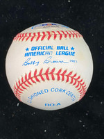 Al Kaline Baseball PSA/DNA Autograph Signed Tigers Bobby Brown Ball
