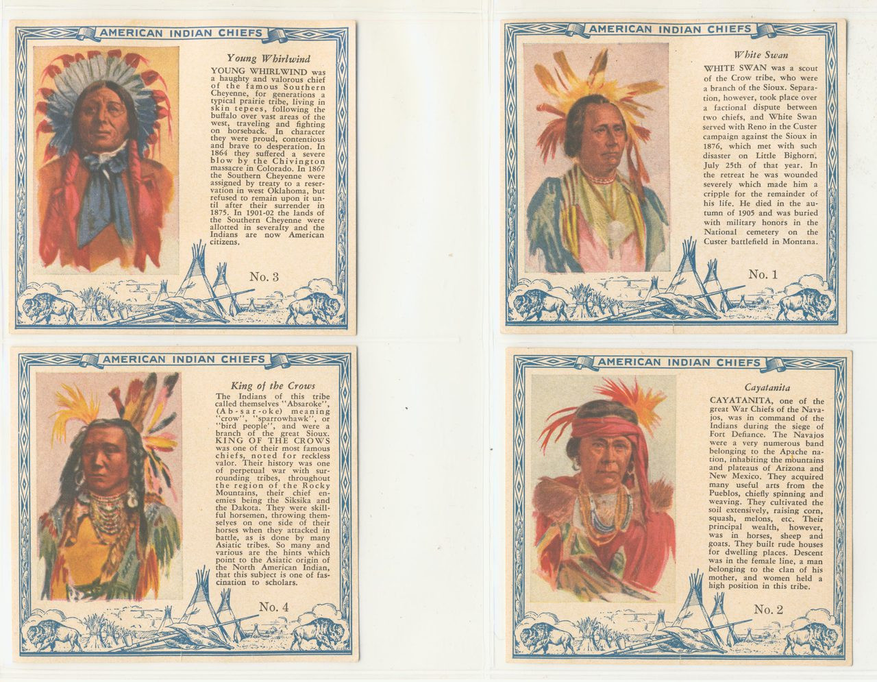 1954 red man tobacco cards 1954 Red Man Tobacco T129 American Indians Chiefs Set 40 #*sku26680