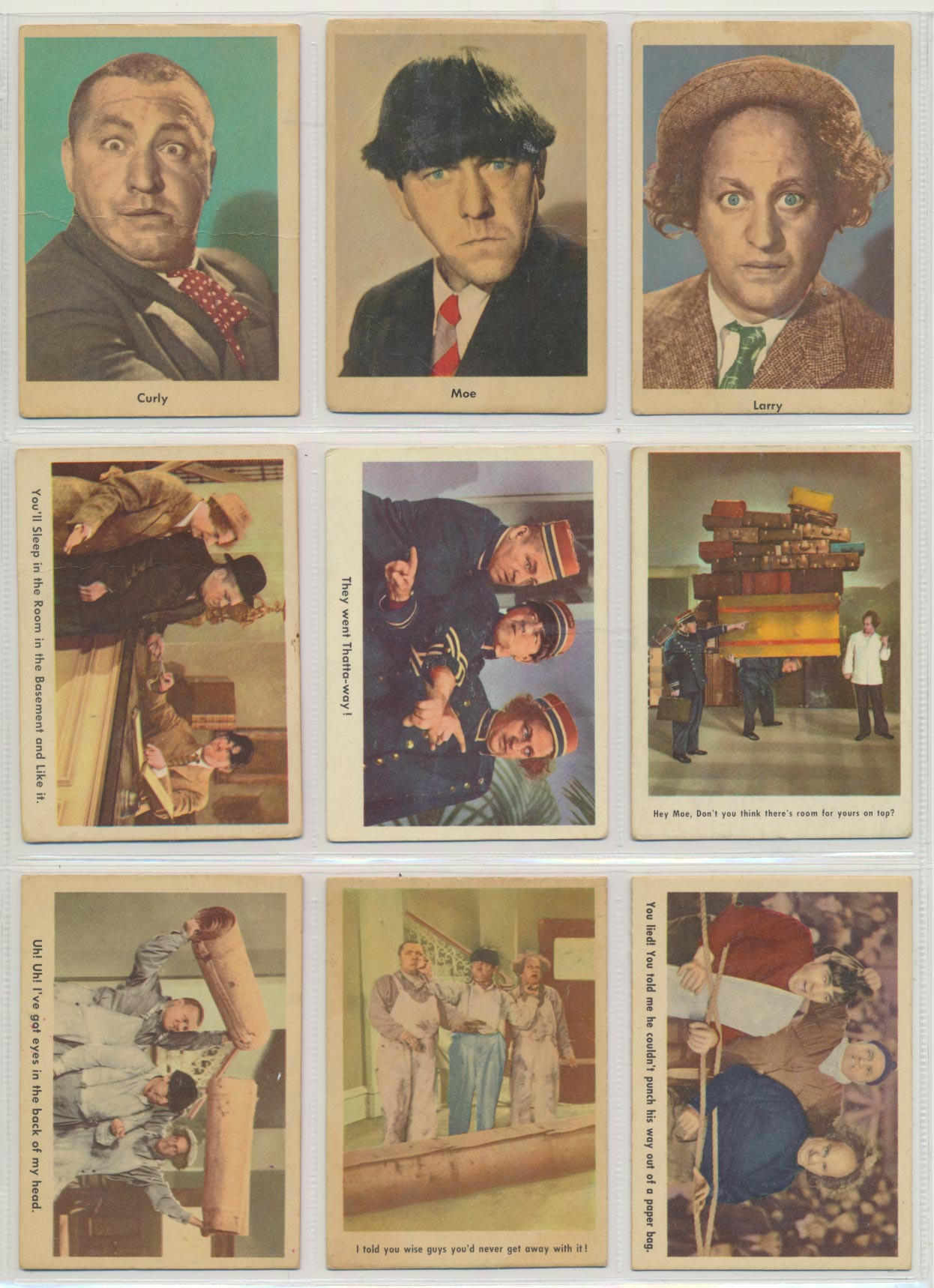 1959 Fleer Three Stooges Set 96 #*sku6754 - Scottsdale Cards