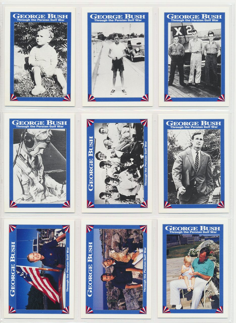 1991 Outlook Graphics The Presidential Collection George Bush Series 1 Set  20 #* - Scottsdale Cards 2021