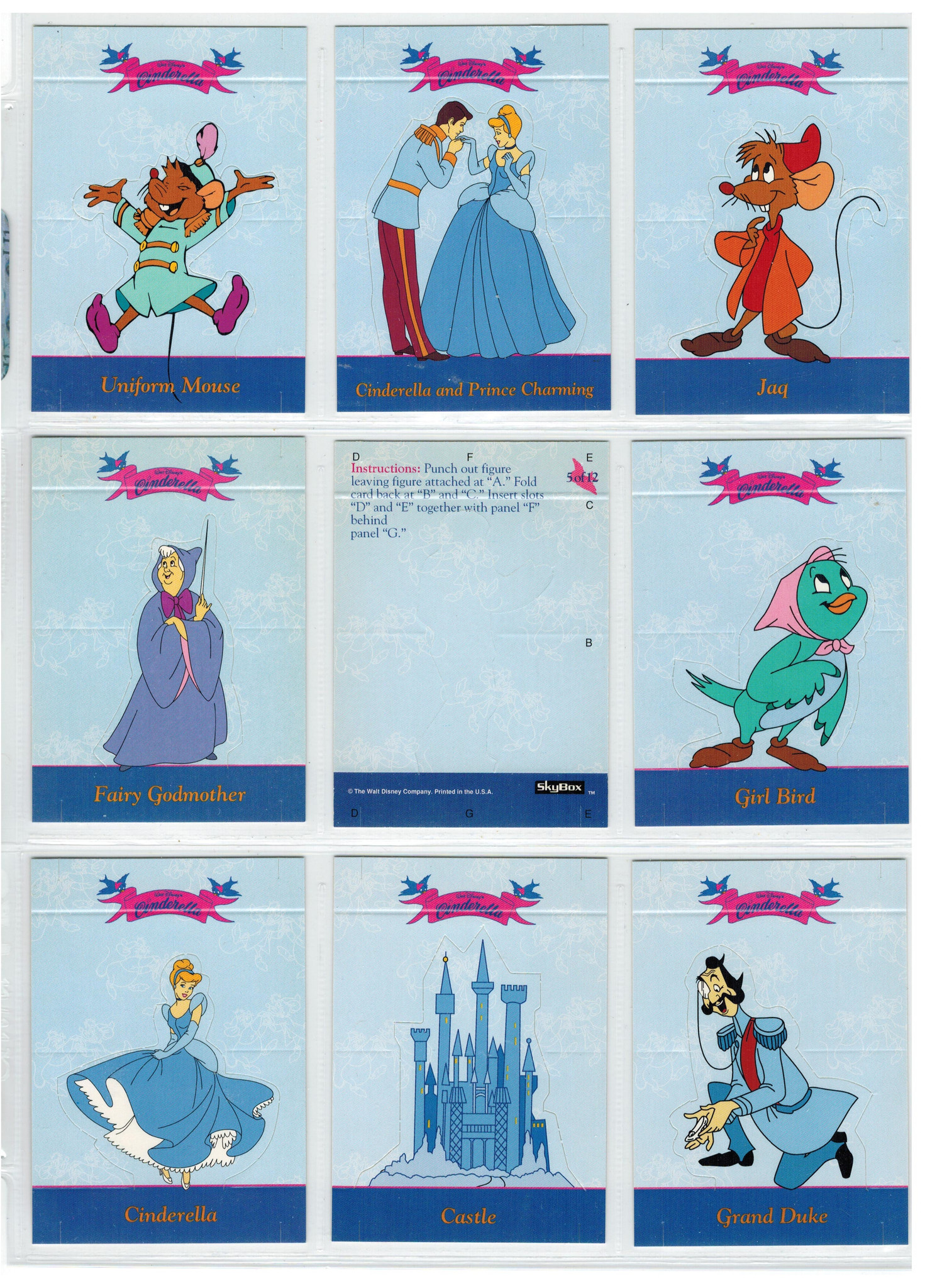 1995 Skybox Cinderella Base Set 90/12/9/2 Chase Sets